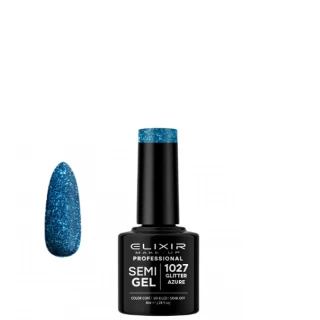 ELIXIR SEMI GEL LAK U BOJI 8ML 1027 GLITTER AZURE