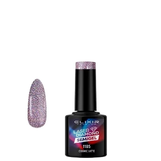 ELIXIR SEMI GEL LAK U BOJI 8ML 1185 LASER DIAMOND COSMIC LATTE