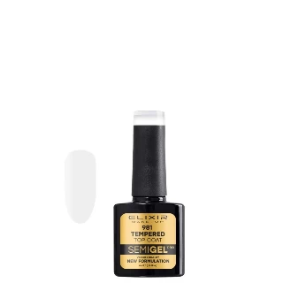 ELIXIR SEMI TOP COAT 8ML 981 TEMPERED