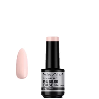 ELIXIR SEMI RUBBER BASE 15ML 337 PINK