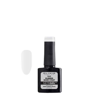 ELIXIR SEMI RUBBER BASE 8ML 960 COAT CLEAR