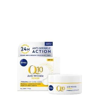 NIVEA VISAGE KREMA 50ML Q10+  ANTI-WRINKLE+FIRMING DNEVNA SPF15 81287
