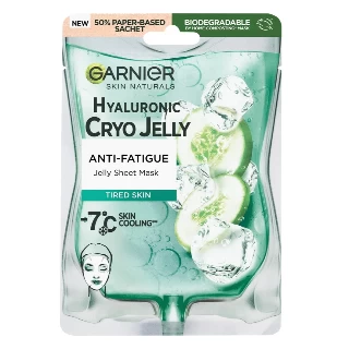 GARNIER SKIN NATURALS MASKA ZA LICE U MARAMICI 27G HYALURONIC CRYO JELLY