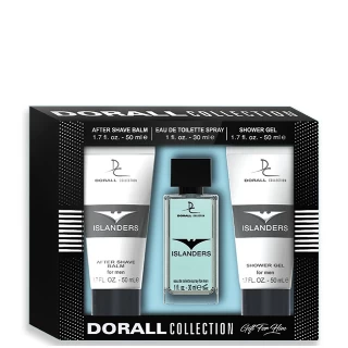 DORALL SET MEN ISLANDERS (EDT 100ML+ EDT 15ML+ ASH 50ML+GEL ZA TUŠIRANJE 50ML)
