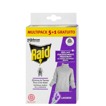 RAID MOLJCI GEL 5+1 LAVANDA