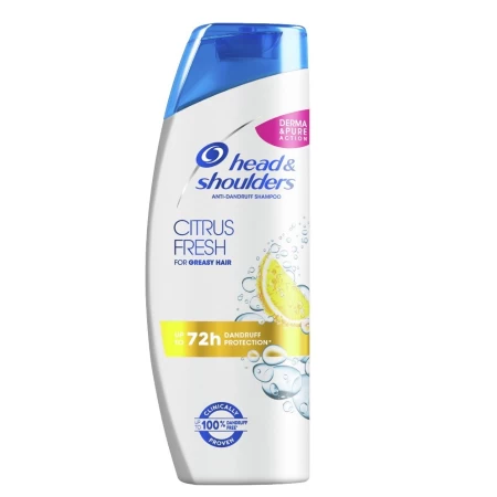 HEAD&SHOULDERS ŠAMPON 400ML CITRUS
