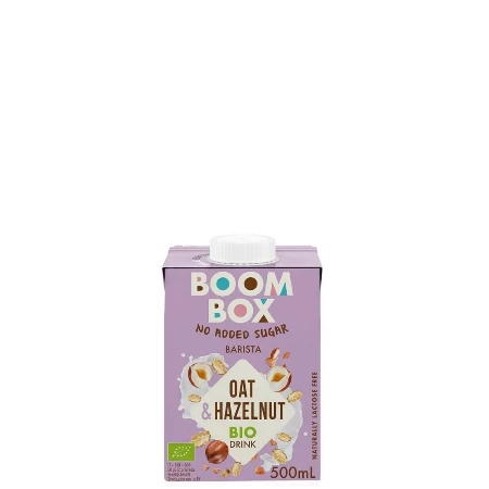 BOOM BOX BIO OVSENI NAPITAK 500ML SA LEŠNIKOM