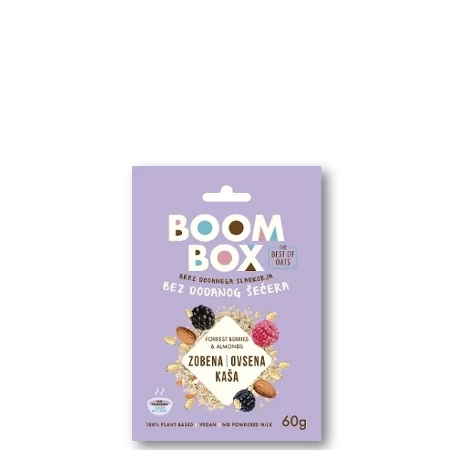 BOOM BOX OVSENA KAŠA 60G ŠUMSKO VOĆE&BADEM