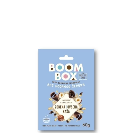 BOOM BOX OVSENA KAŠA 60G LEŠNIK&ČOKOLADA