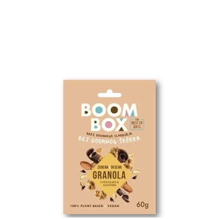 BOOM BOX OVSENA GRANOLA 60G ČOKOLADA