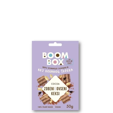 BOOM BOX OVSENI KEKS 50G KAKAO