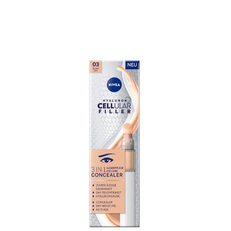 NIVEA VISAGE CELLULAR FILLER 3U1 KOREKTOR ZA PODRUČJE OKO OČIJU TAMNA NIJANSA 4ML 89554