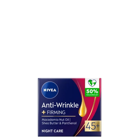 NIVEA VISAGE KREMA 50ML ANTI-WRINKLE+FIRMING 45+ NOĆNA 81272