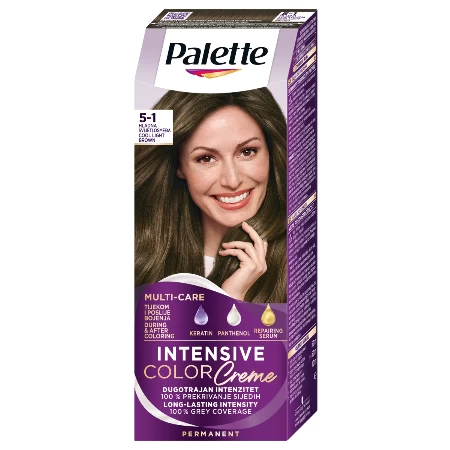 PALETTE ICC BOJA ZA KOSU N4 SVETLO SMEĐA 5-1