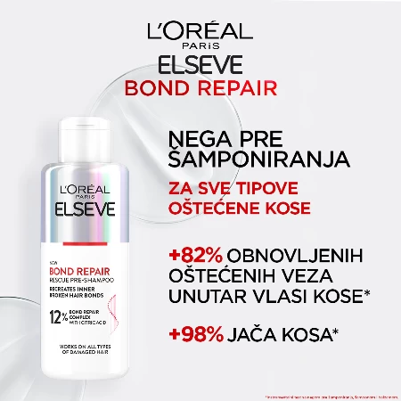 LOREAL ELSEVE NEGA PRE ŠAMPONA 200ML BOND REPAIR