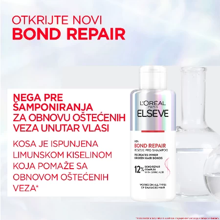 LOREAL ELSEVE NEGA PRE ŠAMPONA 200ML BOND REPAIR