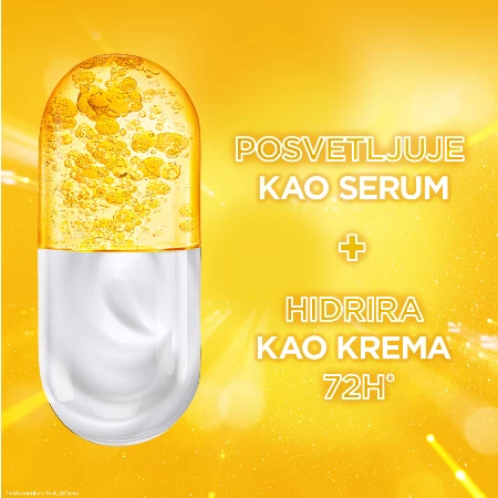 GARNIER SKIN NATURALS 2U1 SERUM-KREMA 50ML VITAMIN C