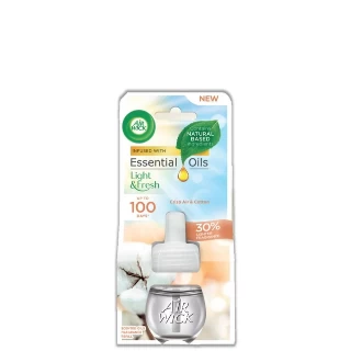 AIRWICK ELEKTRIČNI REFIL 19ML LIGHT&FRESH PAMUK