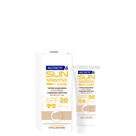 MULTIACTIV SUN CARE&PROTECT KREMA TONIRANA ZA LICE SPF30 50ML