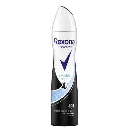REXONA DEO 200ML W.INVISIBLE AQUA