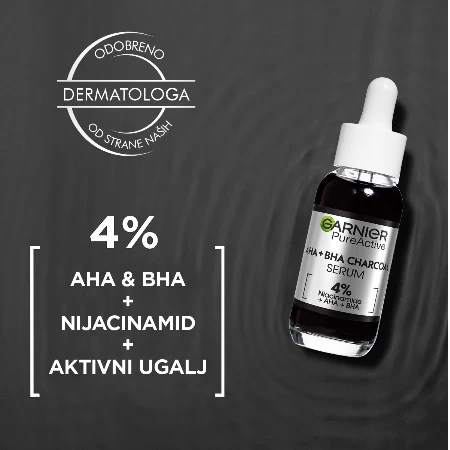 GARNIER PURE ACTIVE SERUM ZA LICE 30ML CHARCOAL