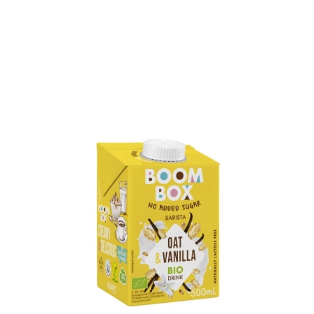 BOOM BOX BIO OVSENI NAPITAK 500ML SA VANILOM