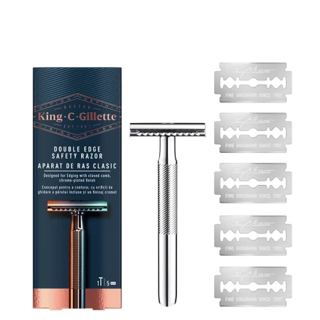 GILLETTE KING C BRIJAČ 1UP+DOPUNE 5 KOM