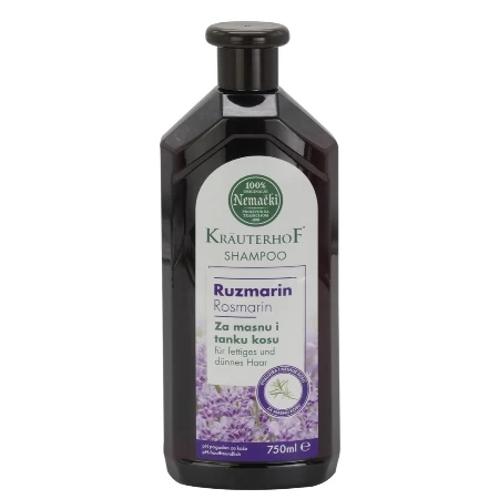 KRAUTERHOF ŠAMPON 750ML RUZMARIN