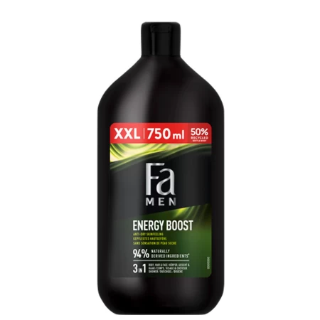 FA GEL MEN 750ML ENERGY BOOST