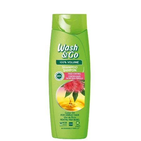 WASH&GO ŠAMPON 360ML RICINUSOVO ULJE