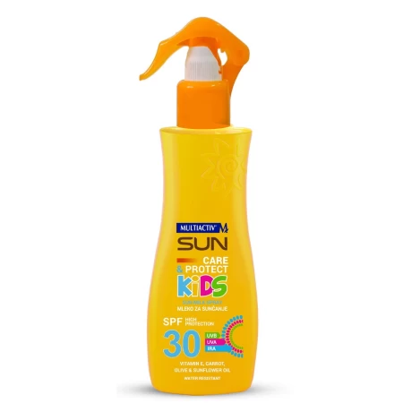 MULTIACTIV SUN KIDS CARE&PROTECT MLEKO SPF30 200ML SPRAY