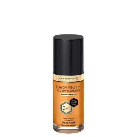 MAX FACTOR TEČNI PUDER FACEFINITY 3 IN 1 VEGAN 87 WARM CARAMEL