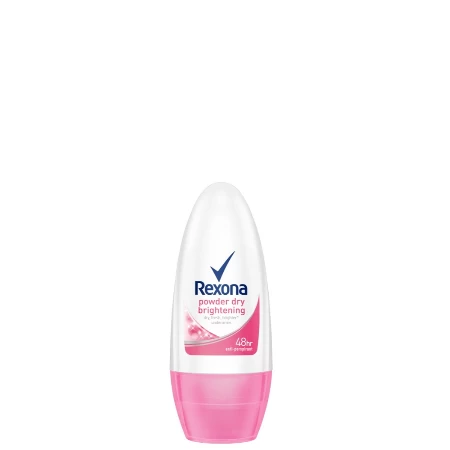 REXONA ROLLON 50ML W POWDER DRY BRIGHTENING