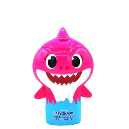 BABY SHARK KUPKA&GEL ZA TUŠIRANJE 350ML PINK