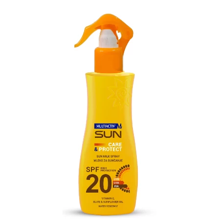 MULTIACTIV SUN CARE&PROTECT MLEKO SPF20 200ML SPRAY