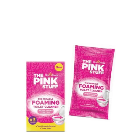 THE PINK STUFF THE MIRACLE SREDSTVO ZA ČIŠĆENJE TOALETA 3 X 100G-VEGANSKI PROIZVOD