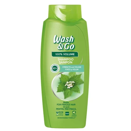 WASH&GO ŠAMPON 675ML KOPRIVA