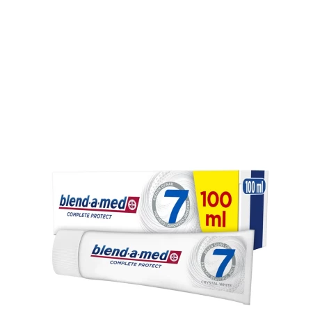 BLEND-A-MED PASTA 7 COMPLETE PROTECT CRYSTAL WHITE 100ML