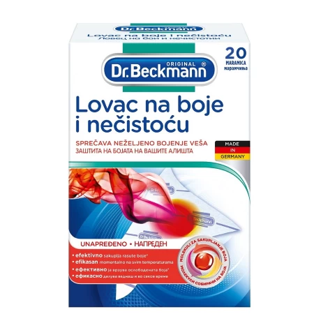 DR.BECKMANN LOVAC NA BOJE 20 KOM