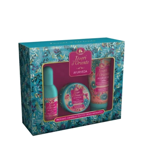 TESORI D'ORIENTE SET 5( PARFEM 100ML+KREMA ZA TUŠIRANJE 250ML+SVEĆA)