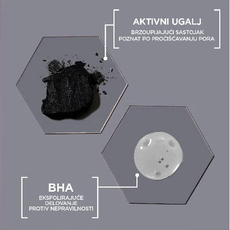 GARNIER PURE ACTIVE GEL ZA ČIŠĆENJE LICA 250ML PROTIV MITISARA CHARCOAL