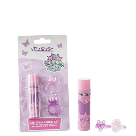MARTINELIA SET UNICORN (BALZAM ZA USNE+2XPRSTEN)