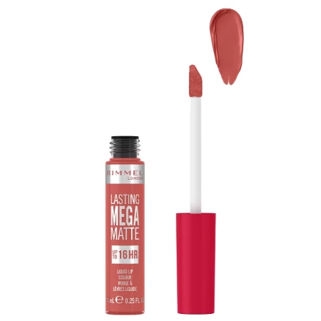 RIMMEL TEČNI RUŽ ZA USNE LASTING MEGA MATTE 600 CORAL SASS