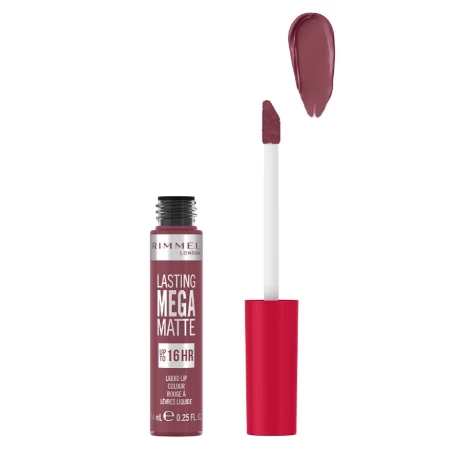 RIMMEL TEČNI RUŽ ZA USNE LASTING MEGA MATTE 900 RAVISHING ROSE(PINK)