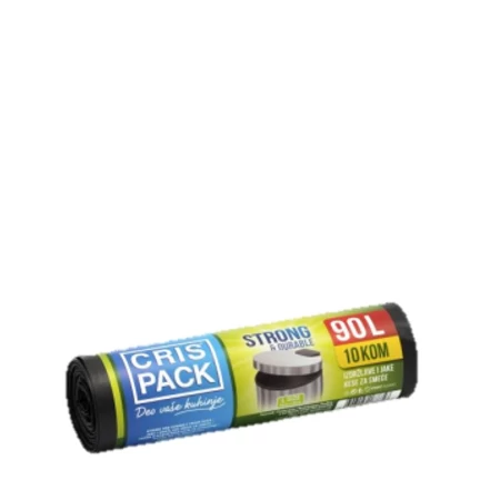 CRIS PACK KESE ZA SMECE BEZ TRAKE 90L 10KOM