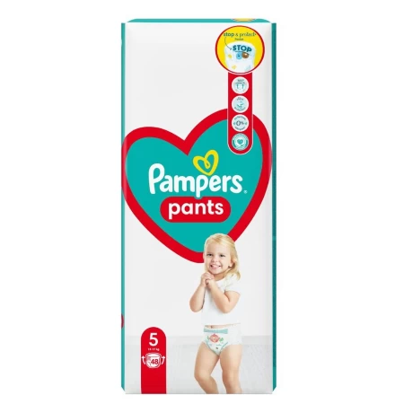 PAMPERS GAĆICE JUMBO PACK 5 12-18KG 48 KOM