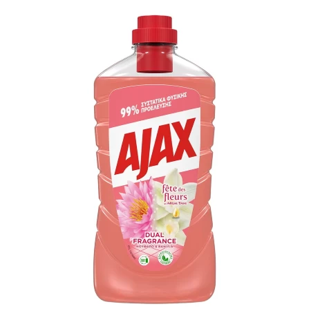AJAX ZA POD 1L DUAL FRAGRANCE WATER LILY VANILLA