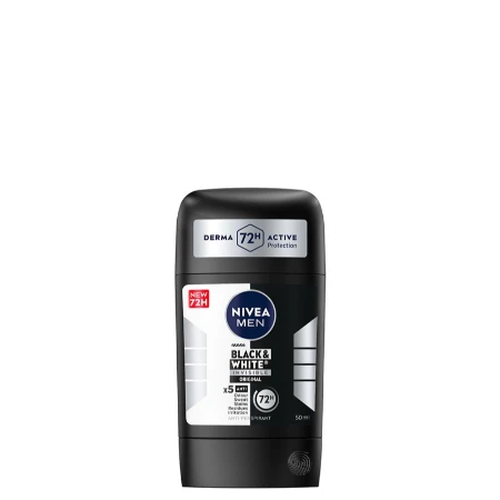NIVEA STIK MEN 50ML BLACK&WHITE INVISIBLE 83134