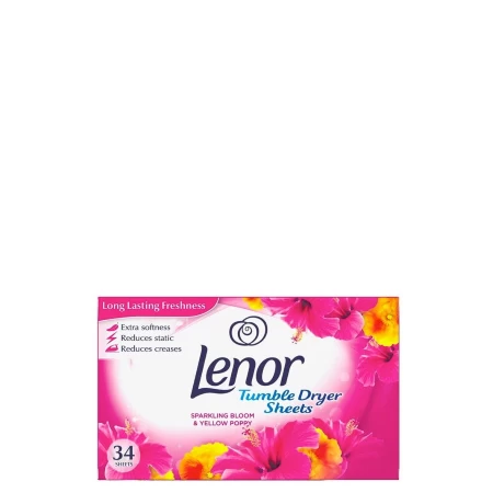 LENOR MARAMICE ZA SUŠILICU 34 KOM PINK BLOSSOM