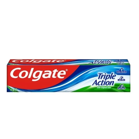 COLGATE PASTA 75ML TRIPLE ACTION ORIGINAL MINT